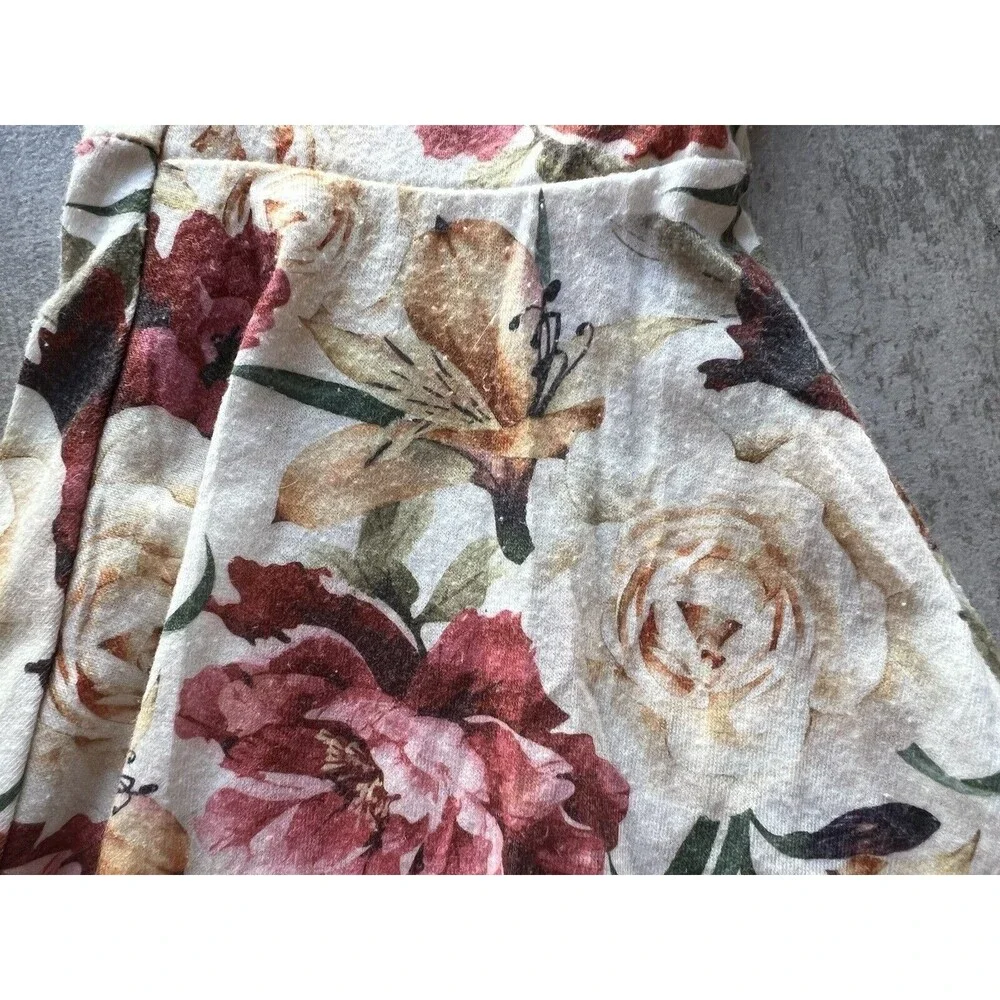 Los Angeles Boutique Flare Bell Bottom Floral Pants & Headband Outfit Set 3T